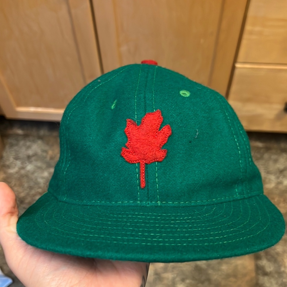 Ebbets field flannels Wool baseball cap size 7 1/4